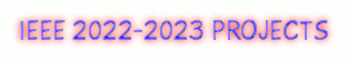ieee 2022-2023 project titles